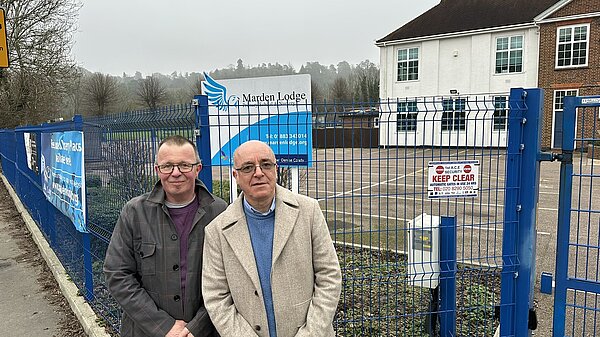 Tony Pearce at Mardon Lodge School